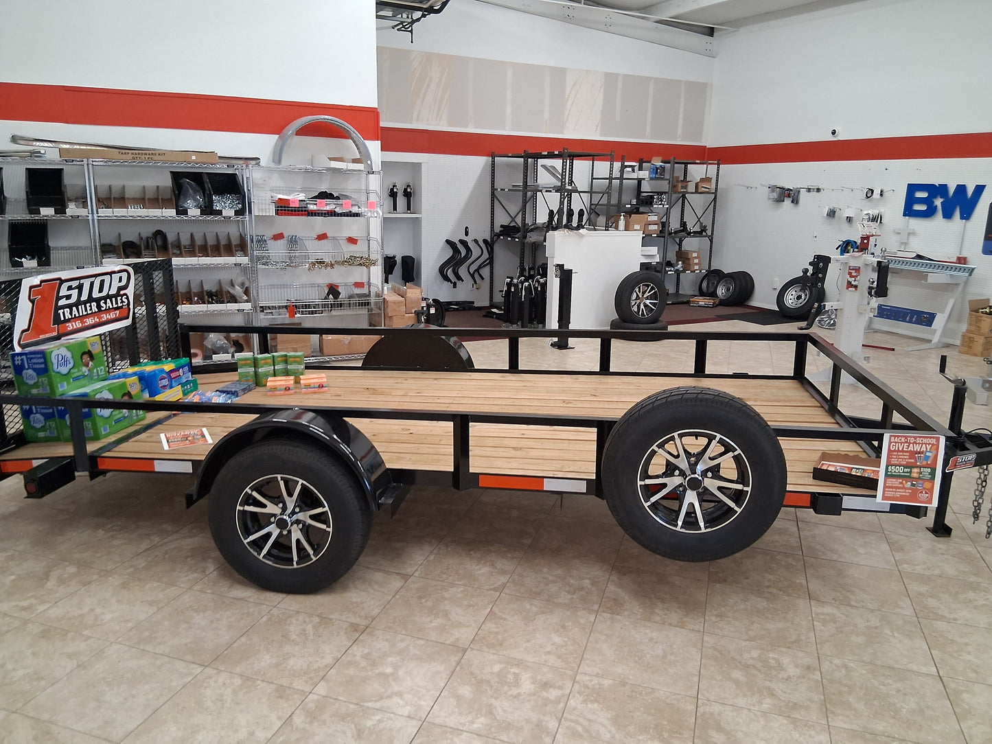 76X14 SA UT 30" BD 2K AL WHEELS K253186