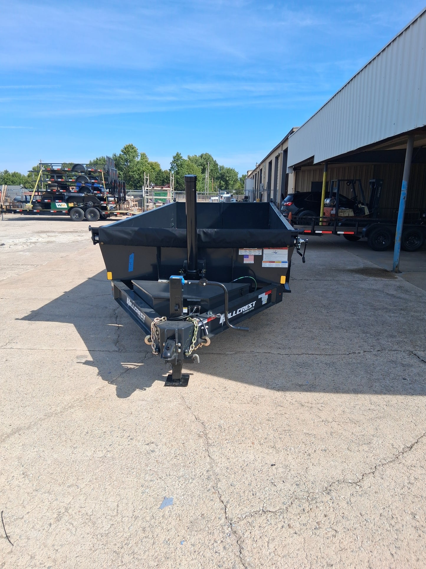 7X14 14K DUMP TRAILER 24" SIDES H250863