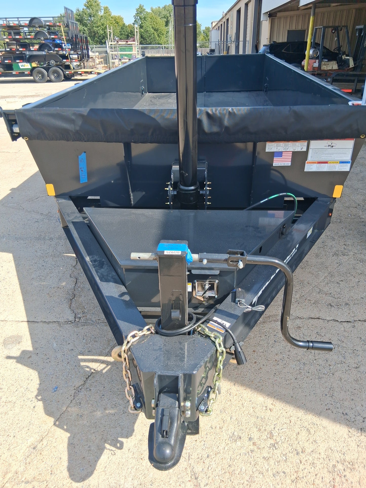 7X14 14K DUMP TRAILER 24" SIDES H250863
