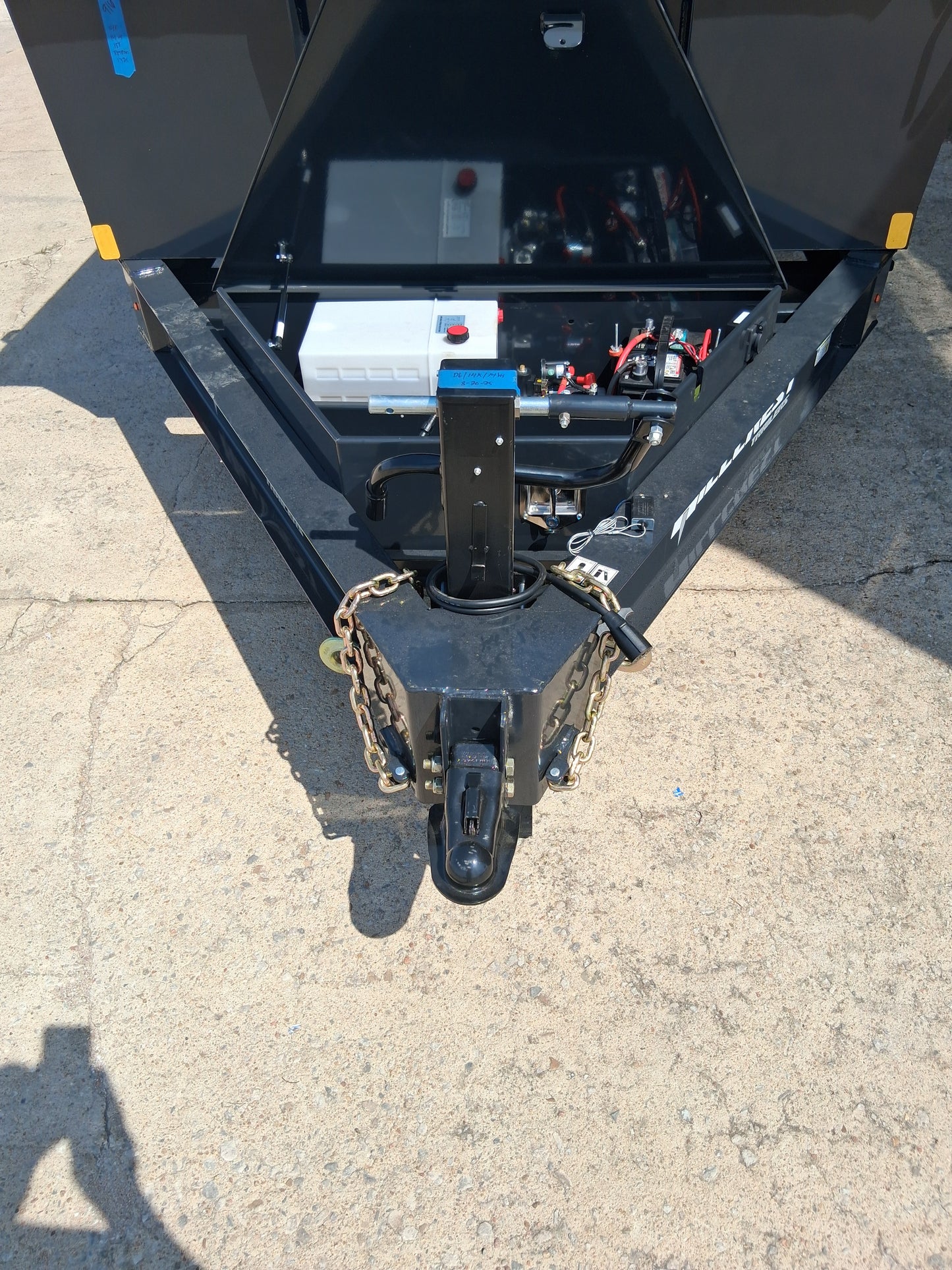 7X16 DUMP TRAILER 40" SIDES H250914