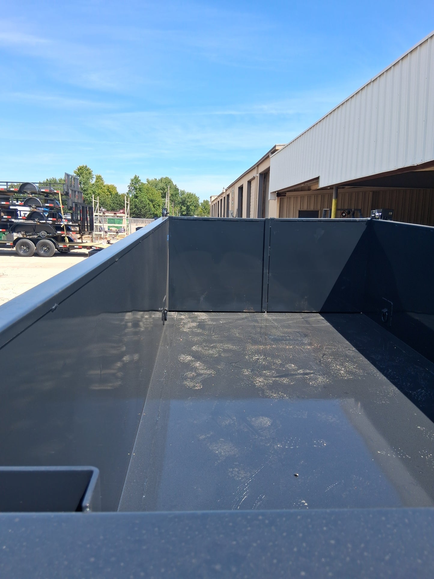 7X16 DUMP TRAILER 40" SIDES H250914