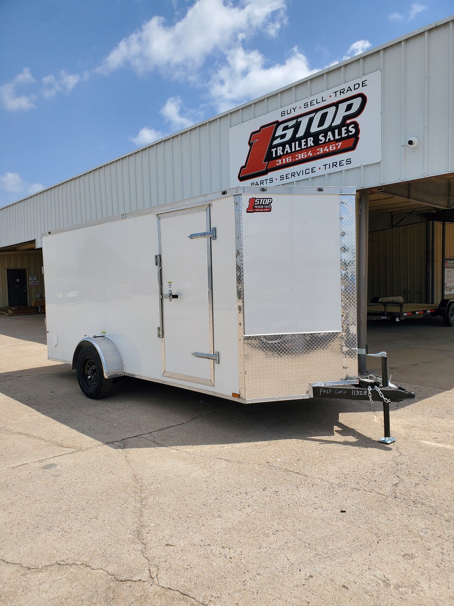 6X14 SA BASIC ENCLOSED TRAILER C25- 1329