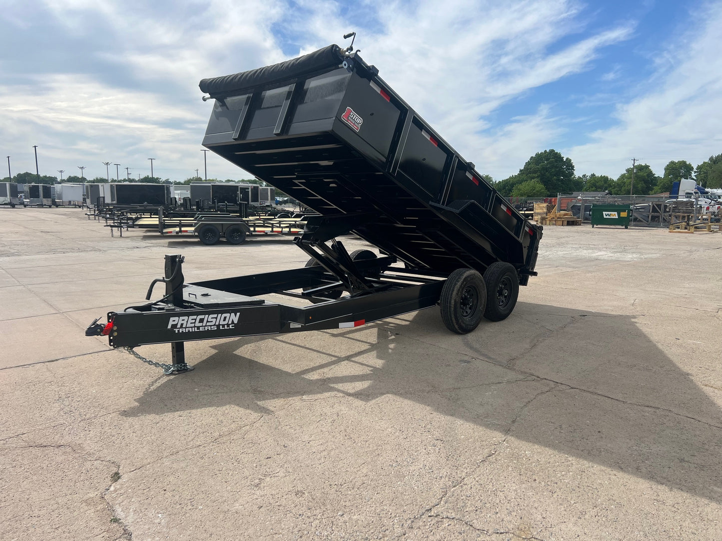 PRECISION 16ft Dump Trailer