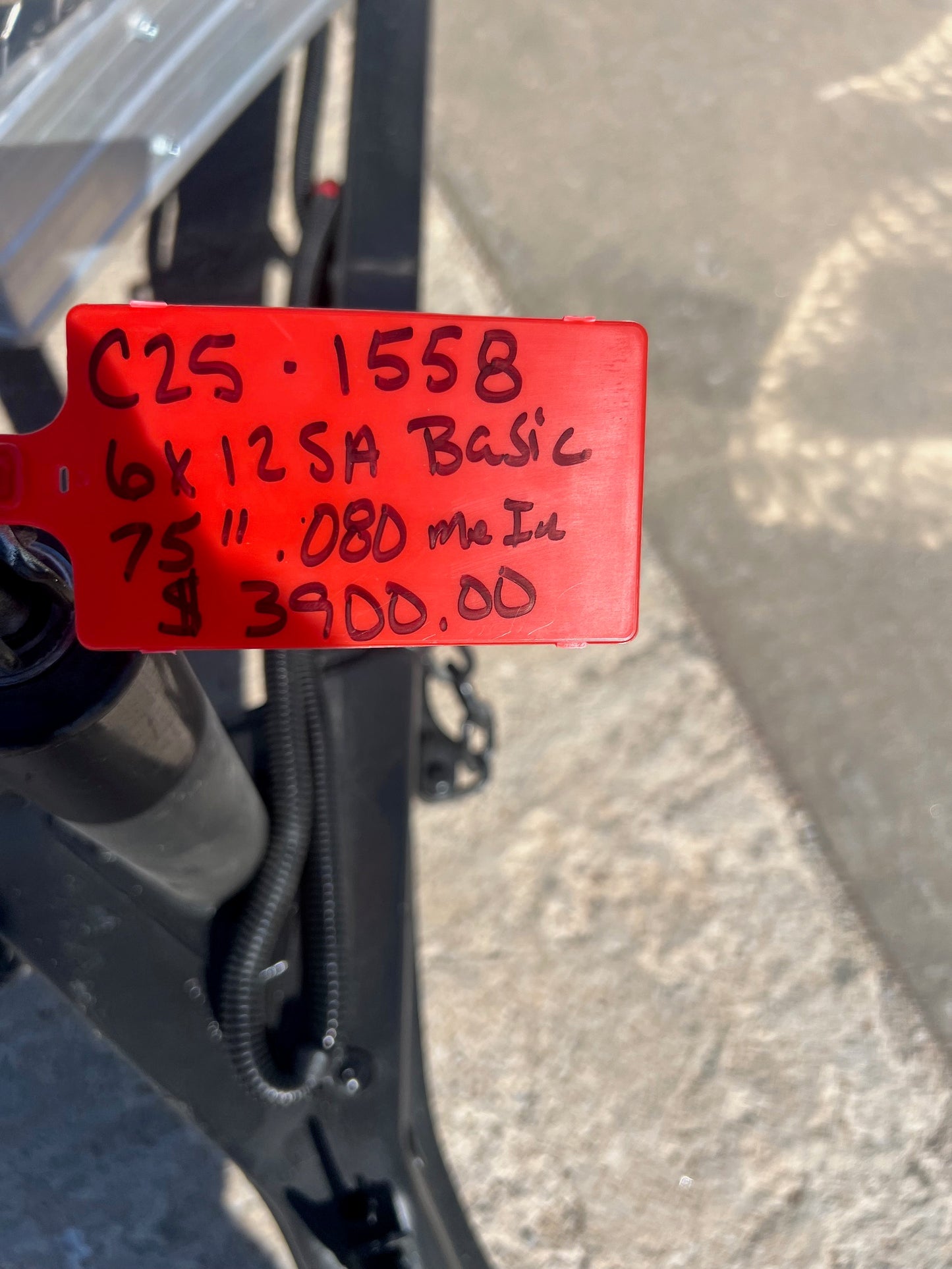 CENERGY2 6X12 SA BASIC ENCLOSED TRAILER C25-1558