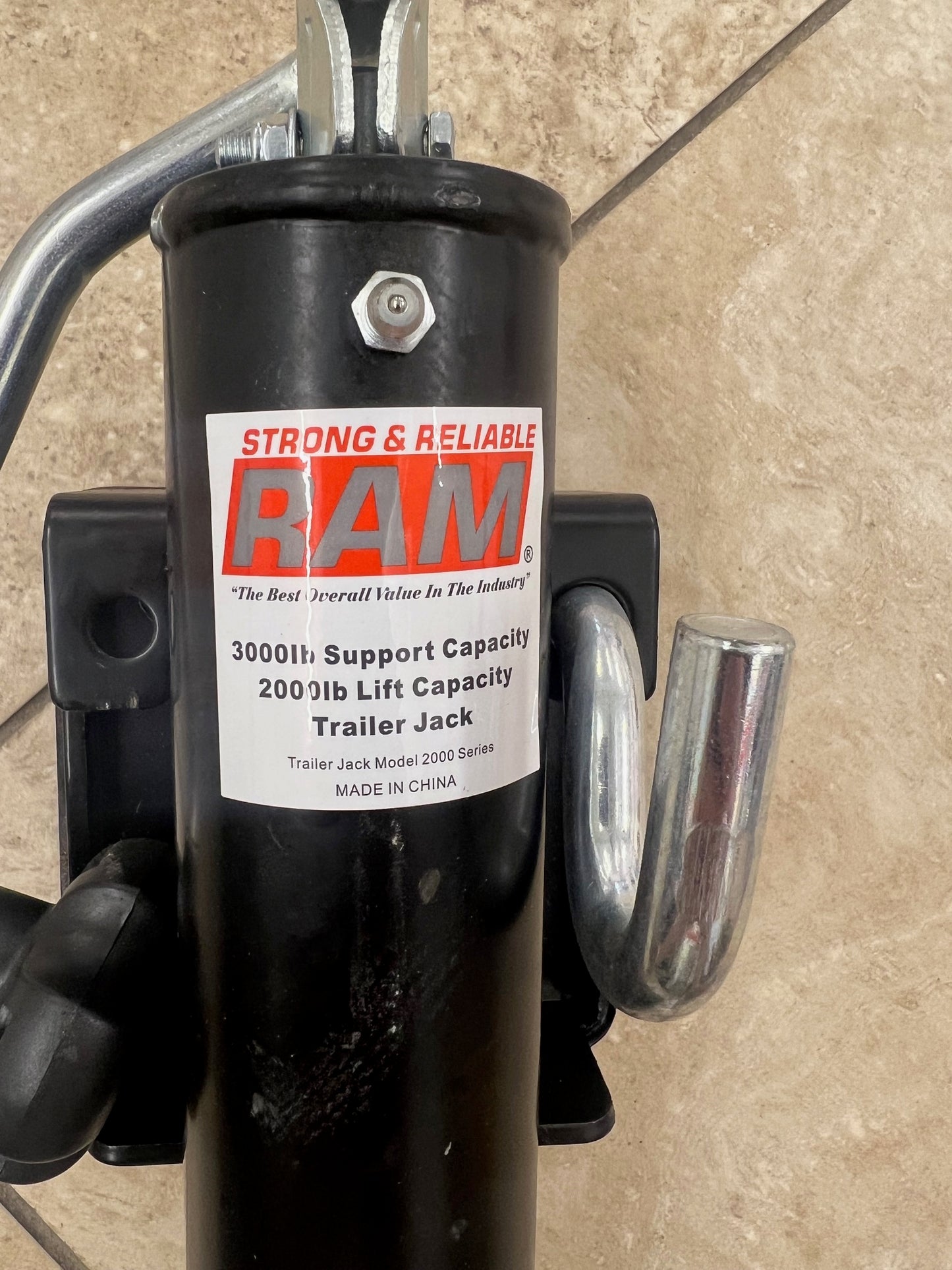 3000 WELD ON PLATE FLIP JACK