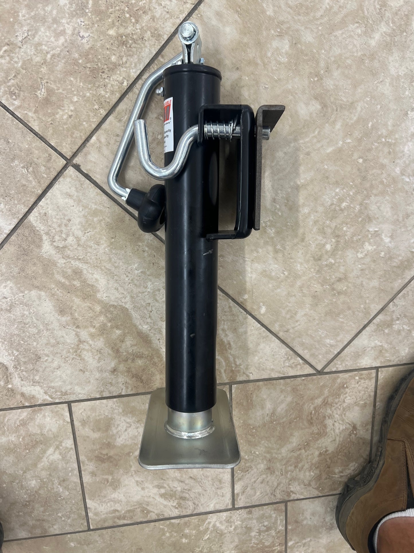 3000 WELD ON PLATE FLIP JACK