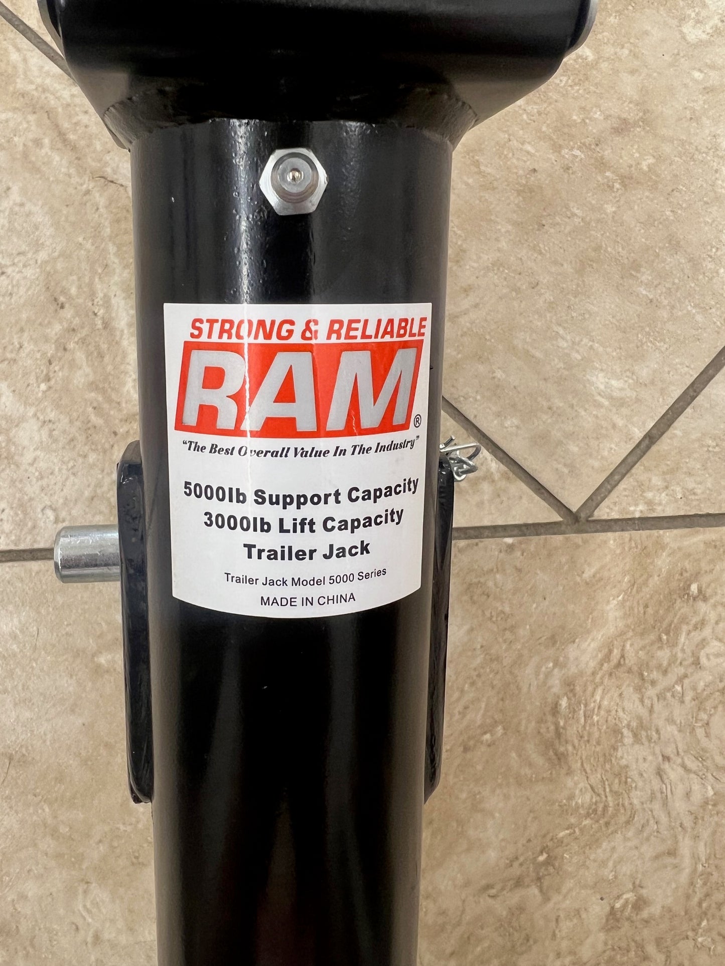 5000 ROUND SIDE WIND PIPE MOUNT JACK