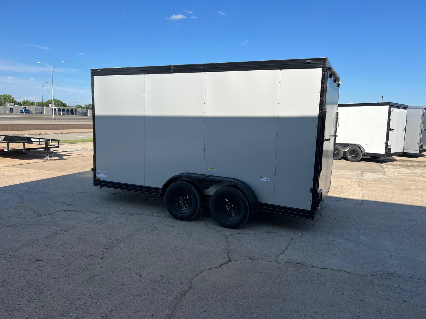 7ft X 14ft Enclosed Trailer C25-1844
