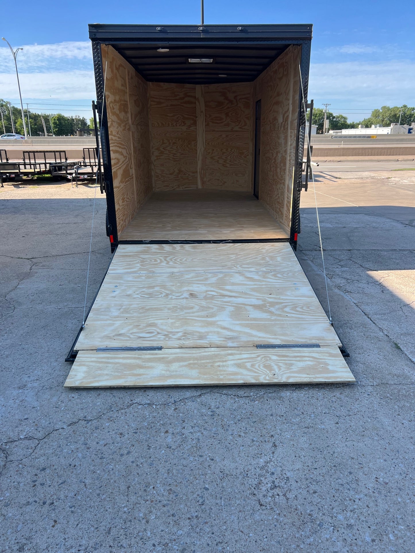 7ft X 14ft Enclosed Trailer C25-1844