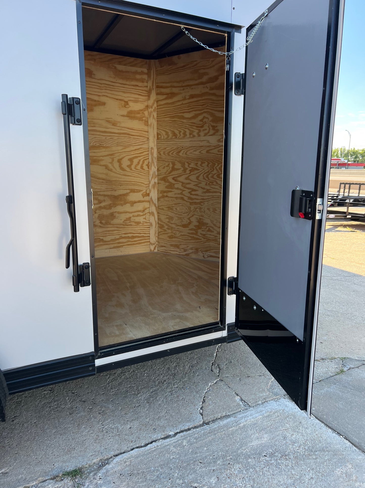 7ft X 14ft Enclosed Trailer C25-1844