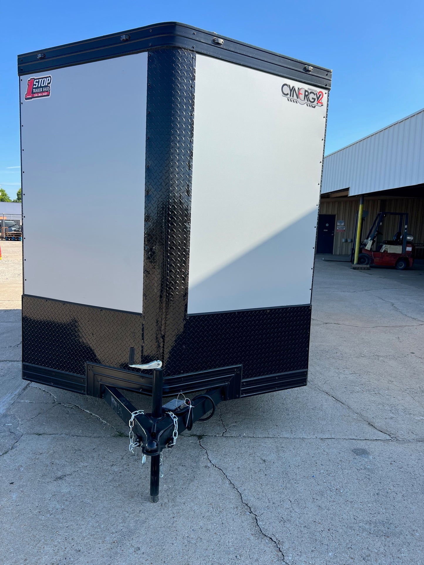 7ft X 14ft Enclosed Trailer C25-1844