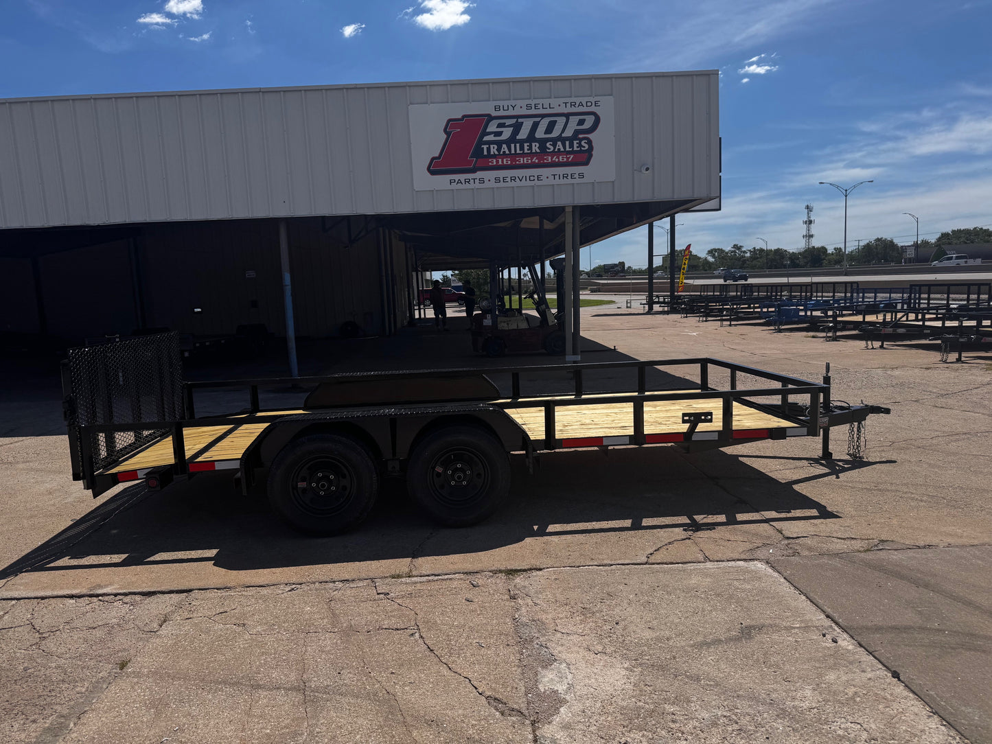 KL 76"X16' TA Utility Trailer NB K253175