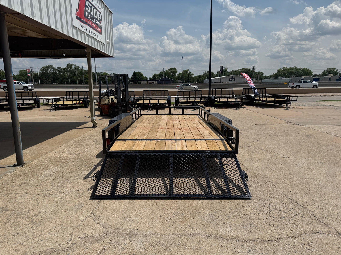 Precision 83"X16' TA Utility Trailer W/B P251702