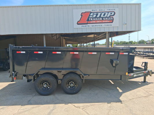 7X14 DUMP TRAILER 40" SIDES H250916