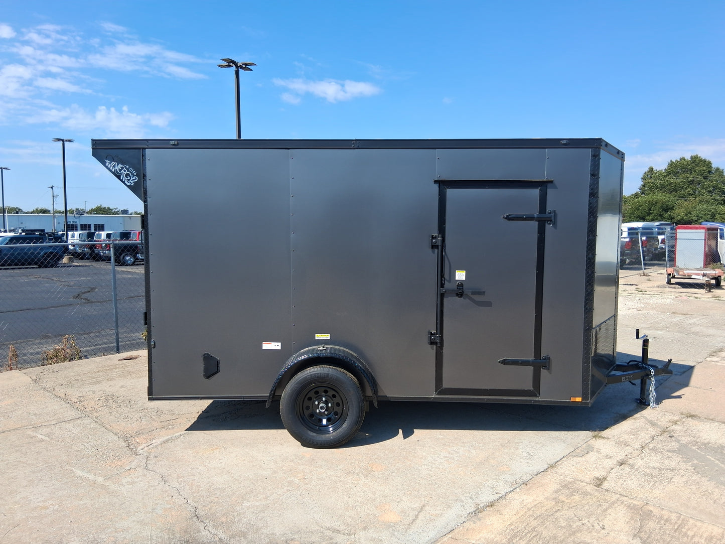 6X12 SA BASIC 81" RHINO WBO CHARCOAL C262275