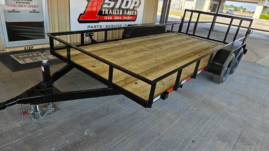 83"X16' KL TA Utility Trailer w/B