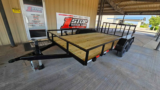 83"X14' KL TA Utility Trailer w/B