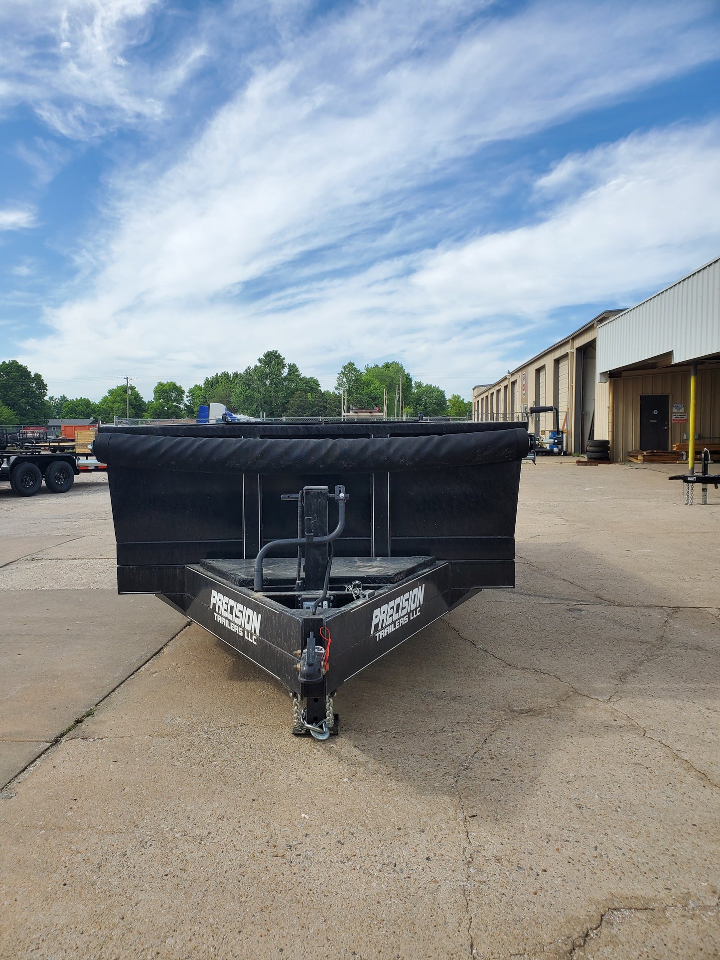 PRECISION 16ft Dump Trailer