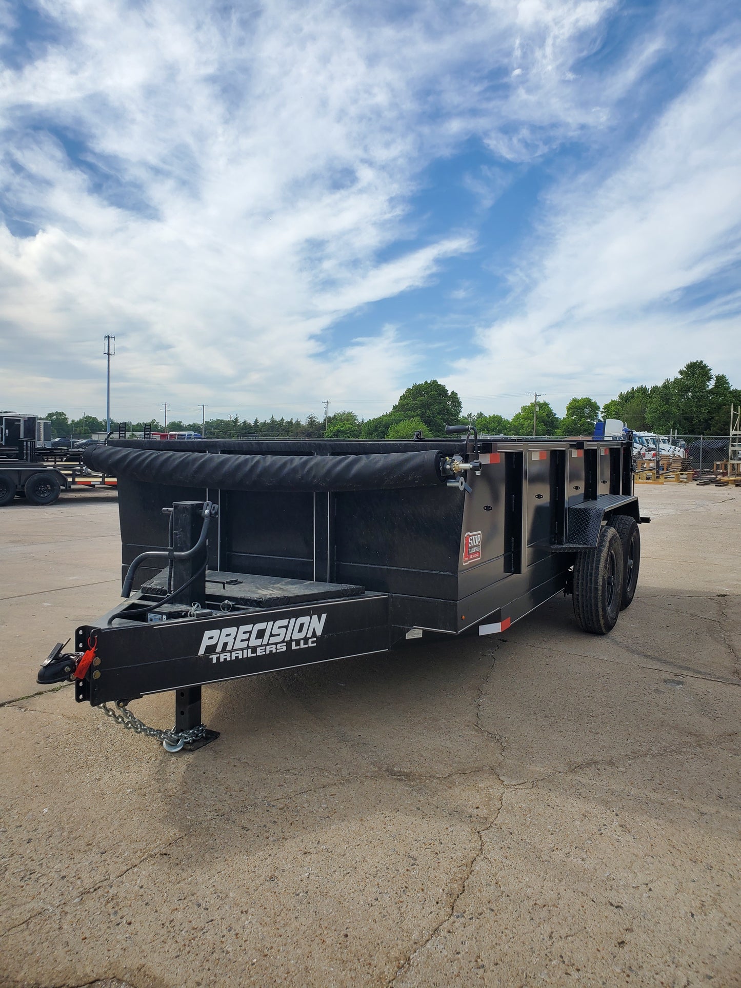 PRECISION 16ft Dump Trailer