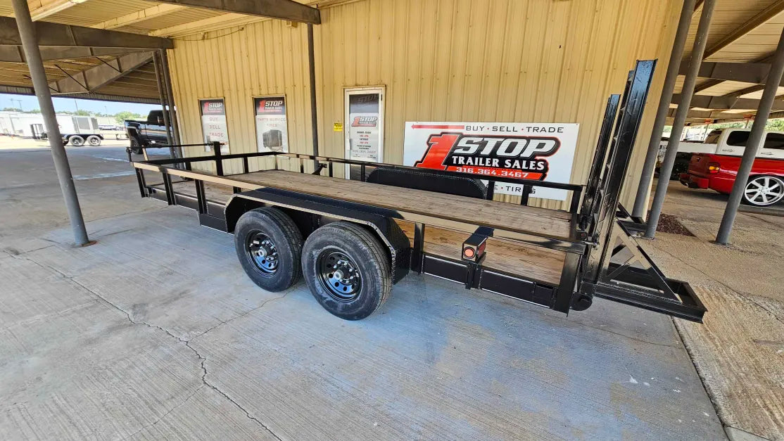 16ft Heavy Duty Equipment Trailer