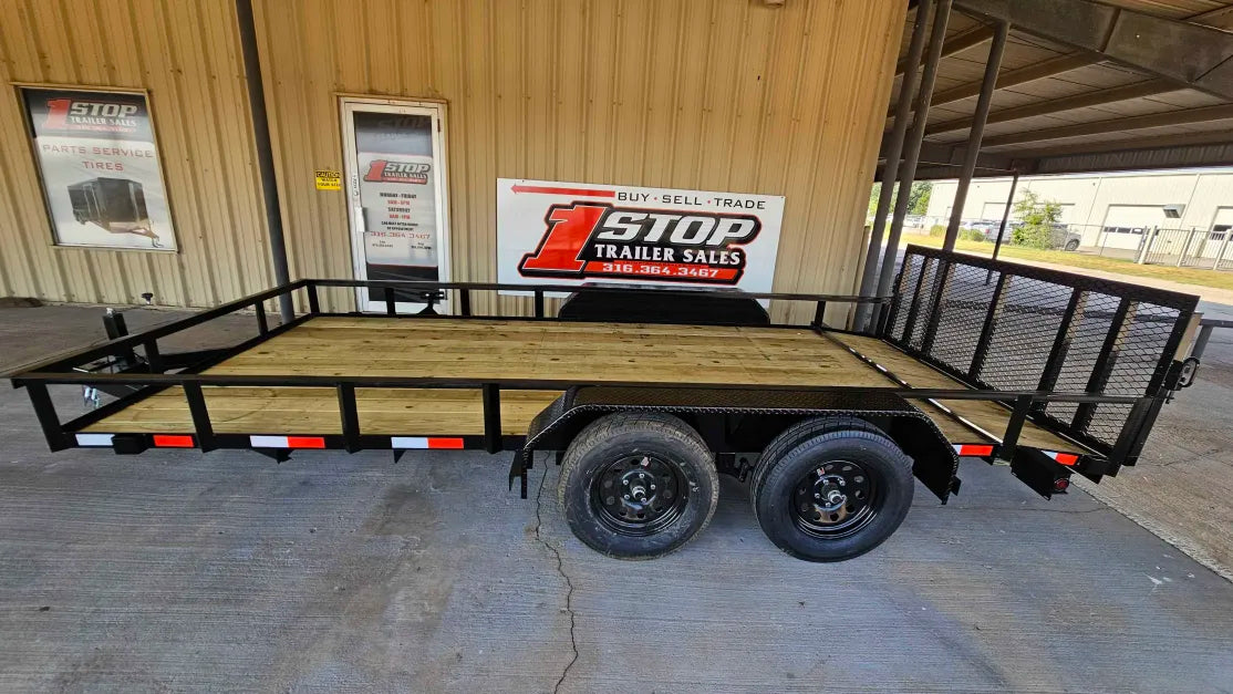 83"X16' KL TA Utility Trailer w/B