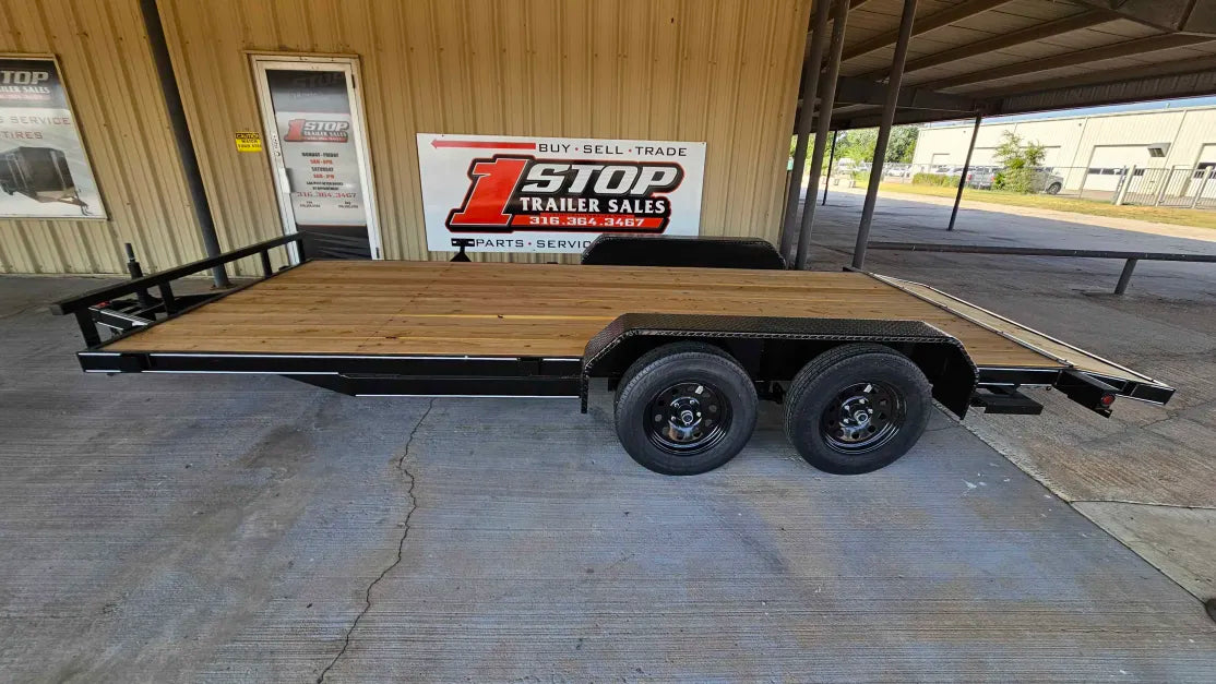 83"X18' PRECISION 7K Car Hauler