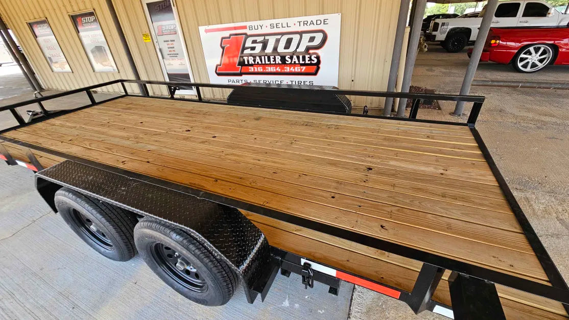 83"X18' TA KL Utility Trailer