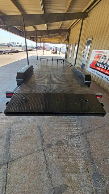 83"X20' PRECISION Steel Floor Car Hauler