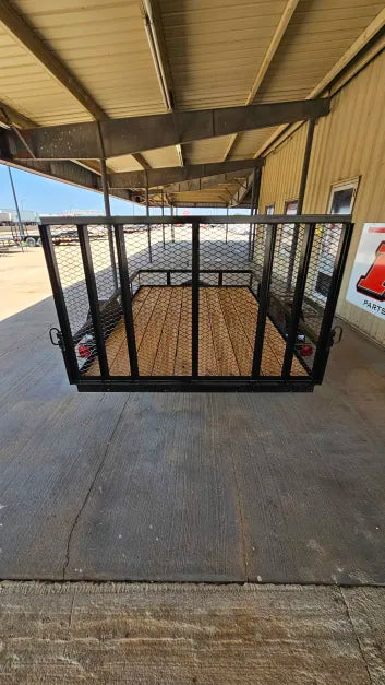 77"X10' PRECISION SA Utility Trailer