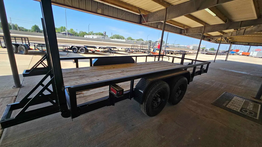 16ft Heavy Duty Equipment Trailer