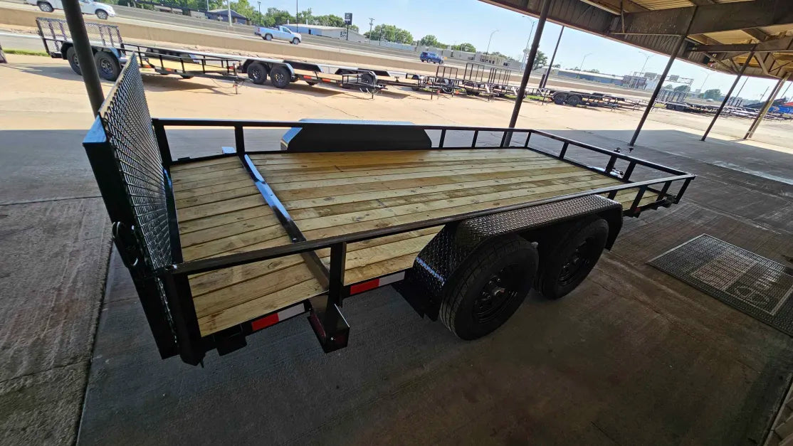 83"X16' KL TA Utility Trailer w/B