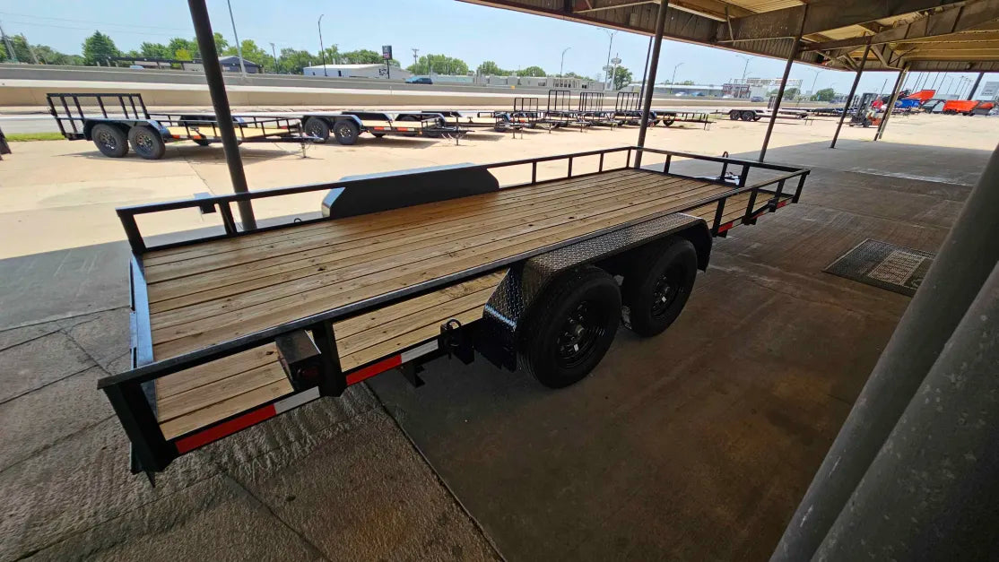 83"X18' TA KL Utility Trailer