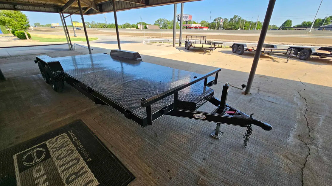 83"X20' PRECISION Steel Floor Car Hauler