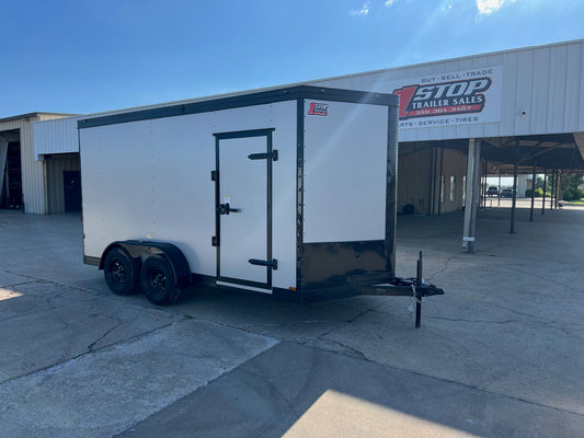 7ft X 14ft Enclosed Trailer C25-1844