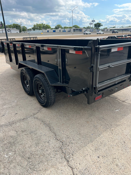 7X16 DUMP TRAILER 3404