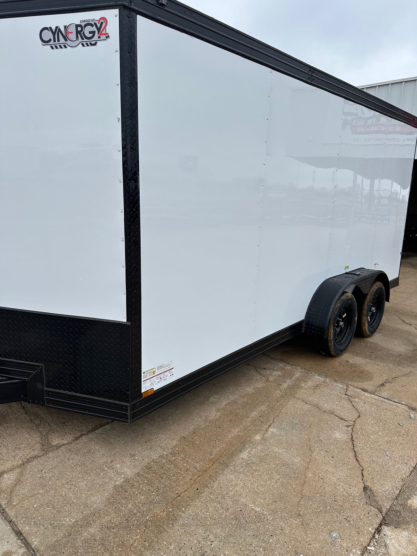 CYNERGY2 7'x16' Enclosed Trailer
