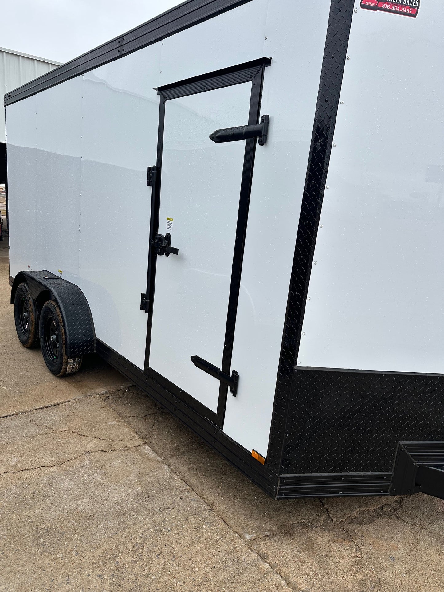 CYNERGY2 7'x16' Enclosed Trailer