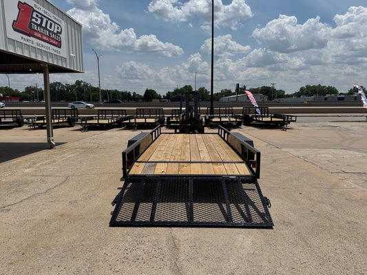Precision 77"X16' TA Utility Trailer P251698