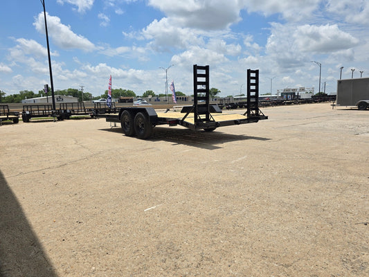 Precision 83"X20' 10K Car Hauler STANU UP RAMPS P252796