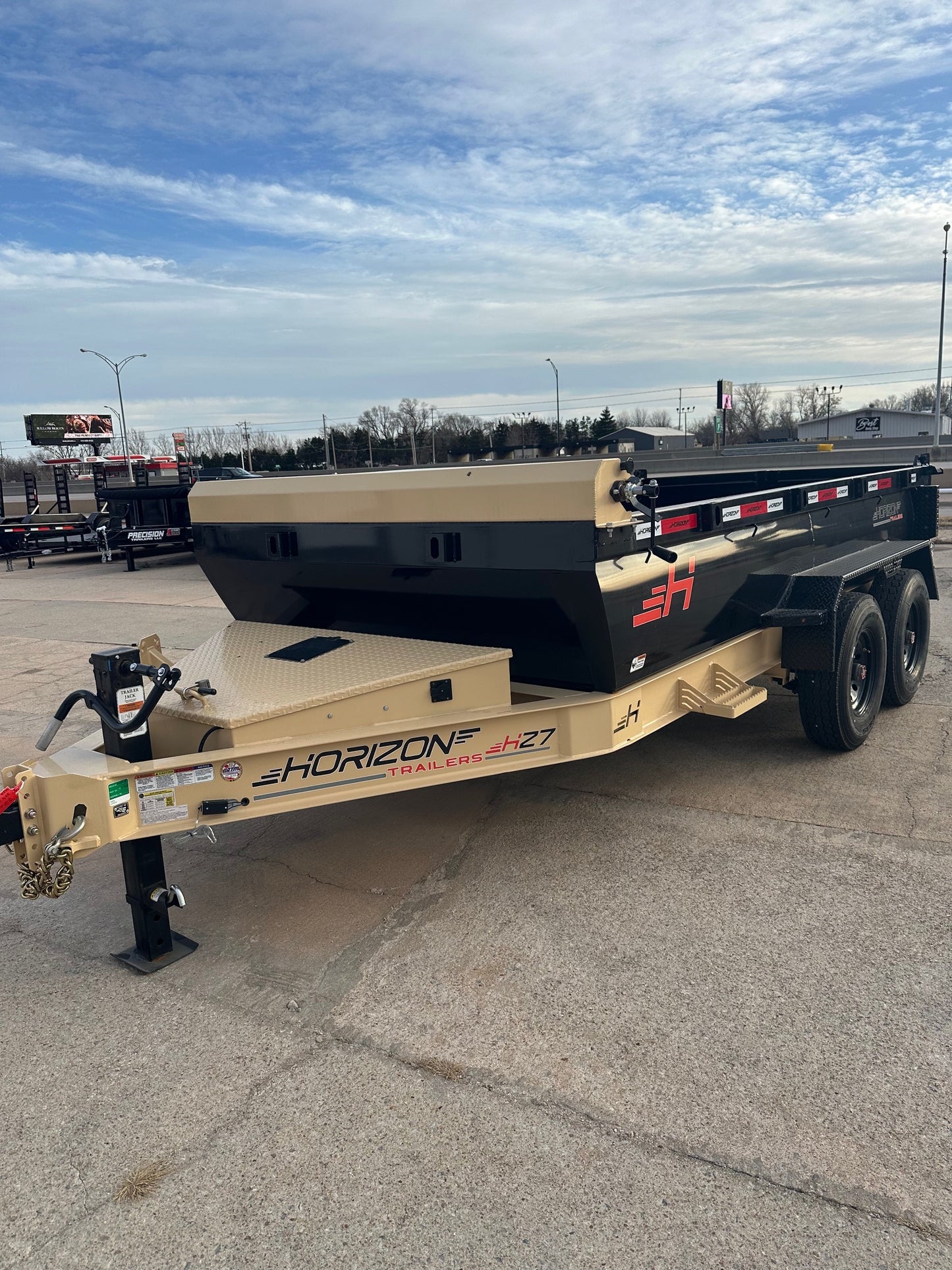 14' Horizon Dump Trailer