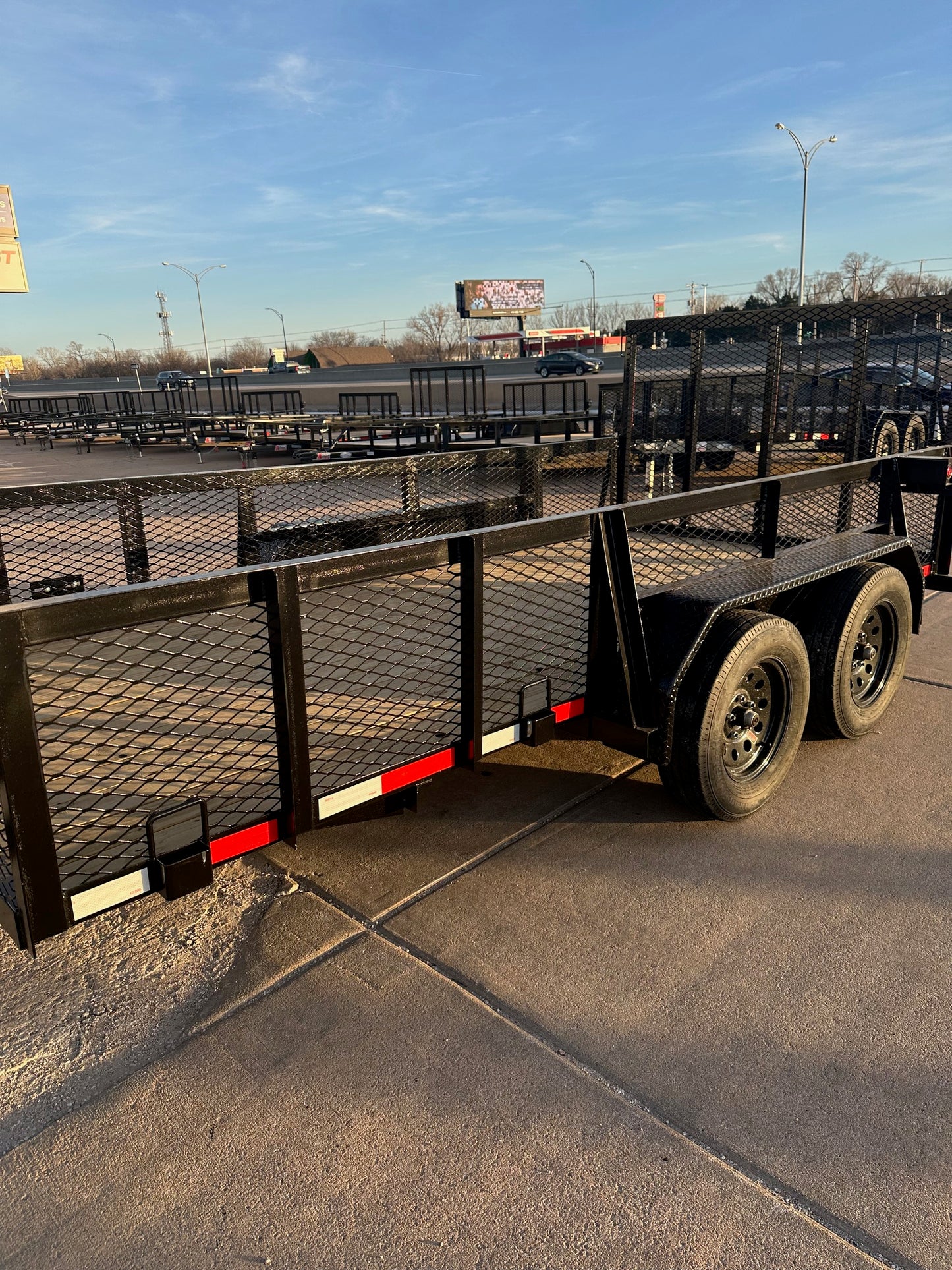 76"X14" KL mowing Trailer