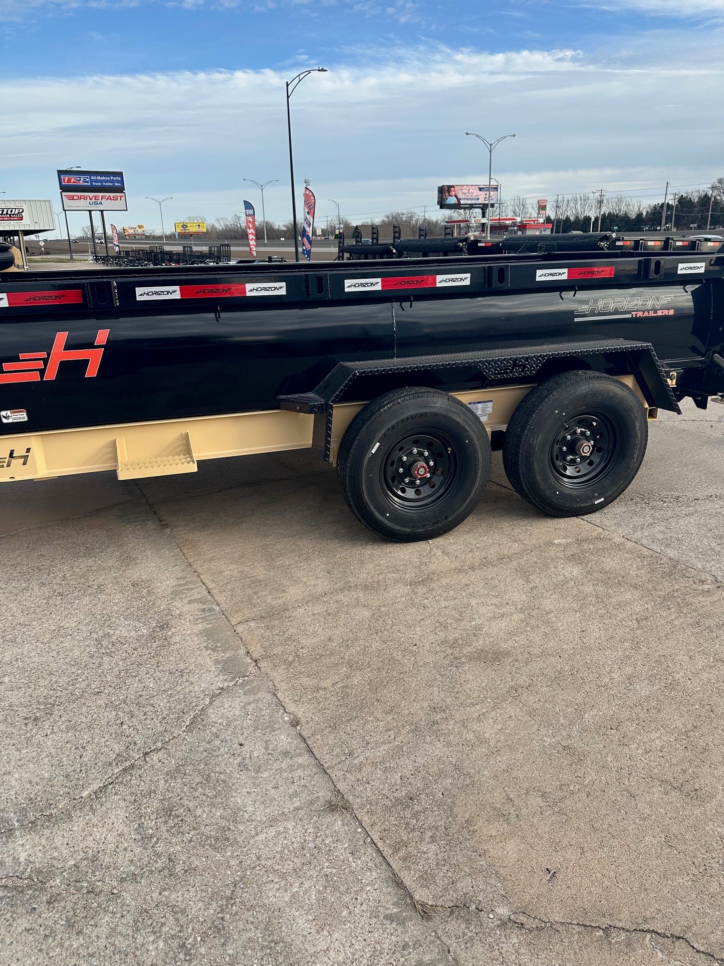 14' Horizon Dump Trailer