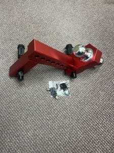 ALM 2 RECEIVER 8 INCH DROP RED