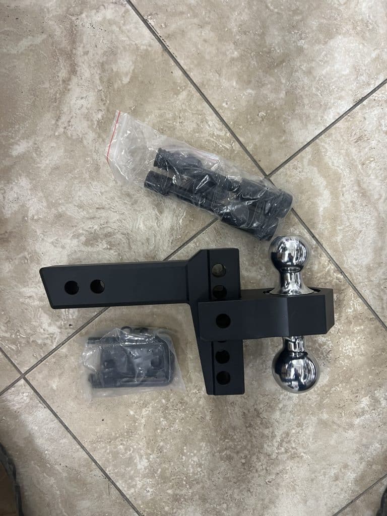 ALM 2 RECEIVER 6 INCH DROP BLACK