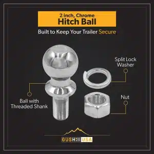 GH40004 – 2INCH Chrome Hitch Ball