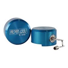 2 puck locks +1 Cylinder set blue