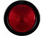 4″ Round Light Stop/Turn/Tail Drk Red
