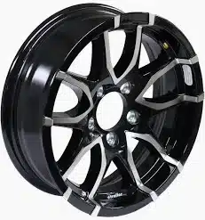 15″ SIL/BLK MOD 5 ON 5 RIM ONLY