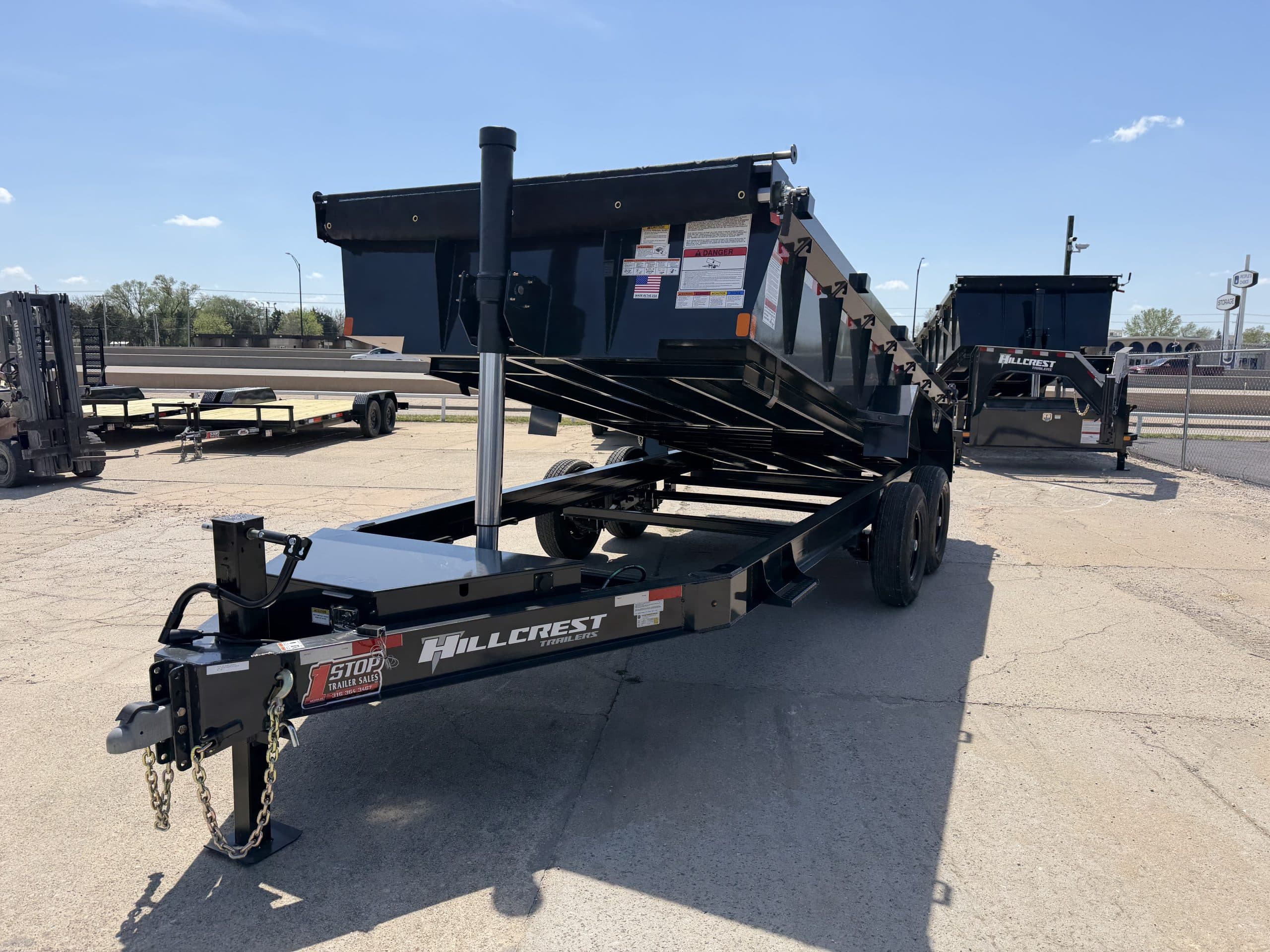 2026 HILLCREST 7 x 16 14K DUMP – #H263602